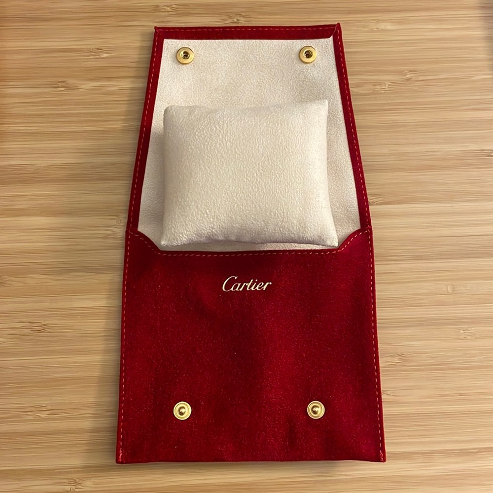 Cartier Travel Pouch with Pillow